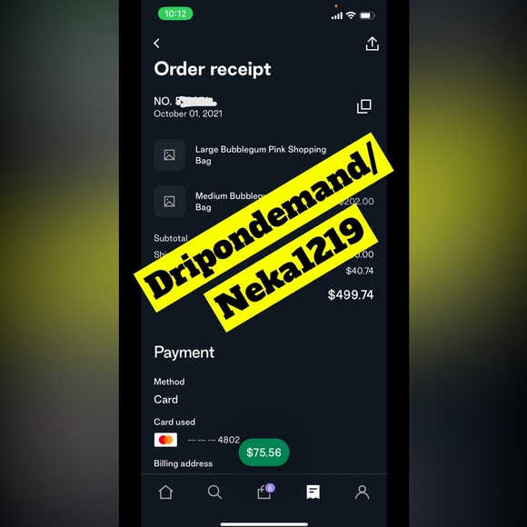 Large Bubblegum Pink Telfar Bag - Picture 5 of 5